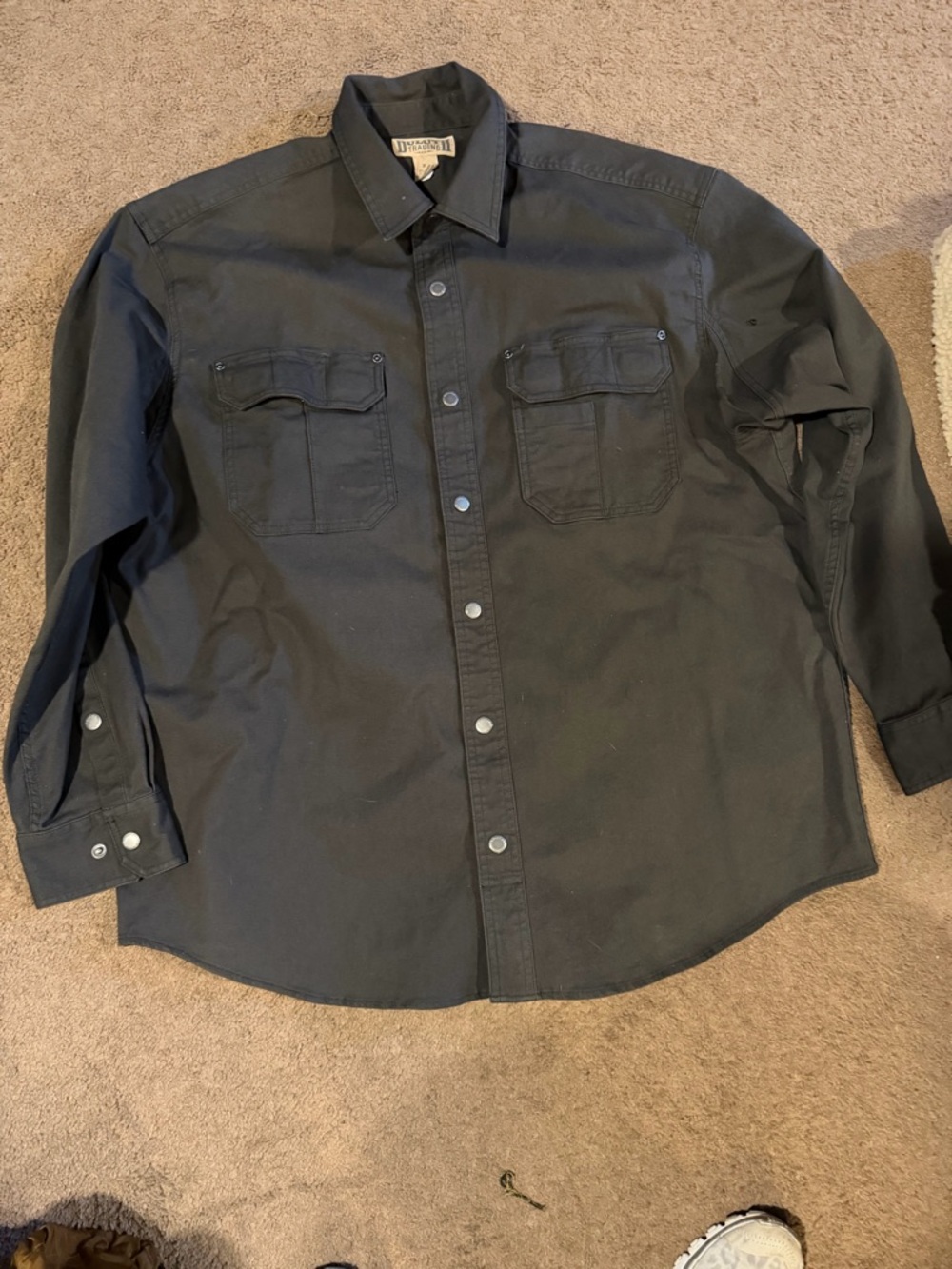 Duluth Trading Co  Long-Sleeve Button-Down Work Shirt